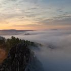 Morgennebel an der Bastei