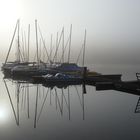 Morgennebel an der Bevertalsperre