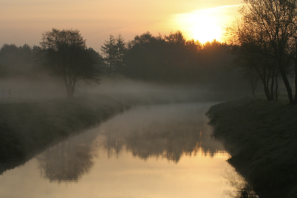 Morgennebel an der Hunte