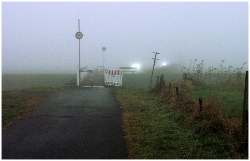 Morgennebel an der Ochtumbrücke