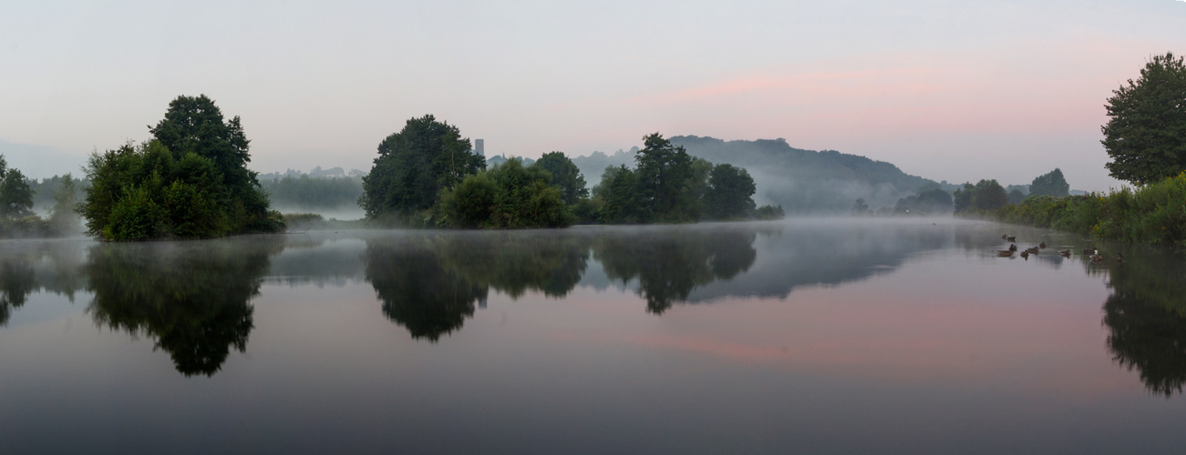 Morgennebel an der Ruhr