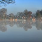 Morgennebel an der Seenplatte