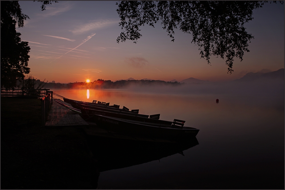 ~ Morgennebel auf dem Staffelsee II ~