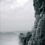 Morgennebel auf der Bastei