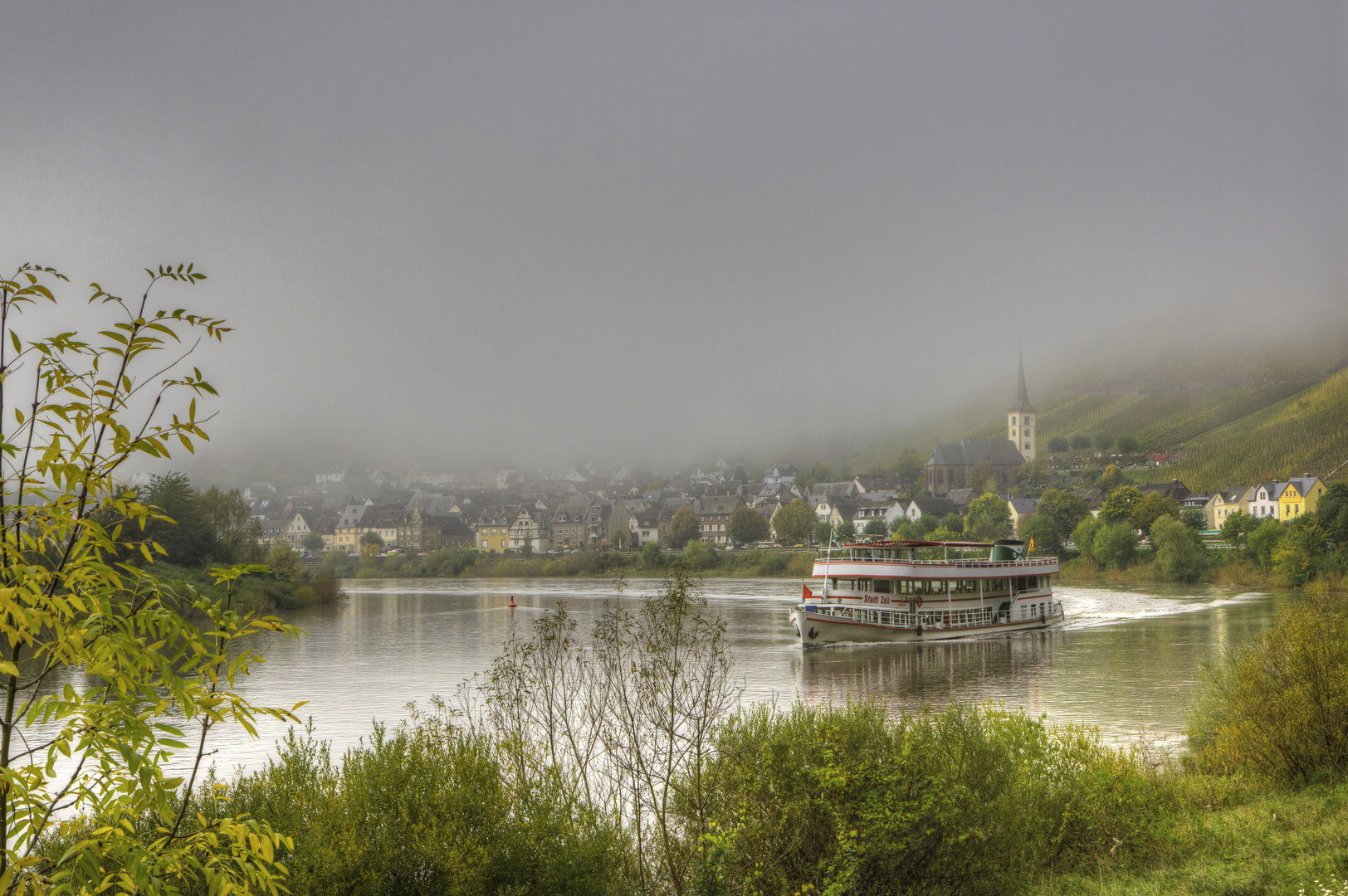 Morgennebel bei Bremm