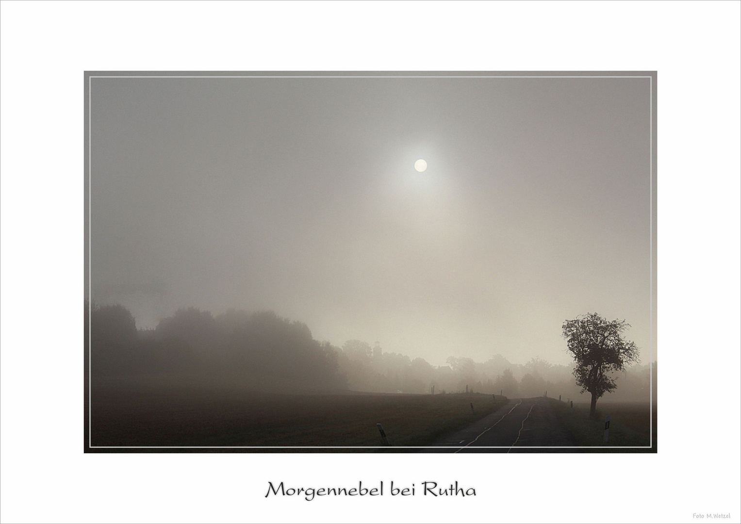 Morgennebel bei Rutha