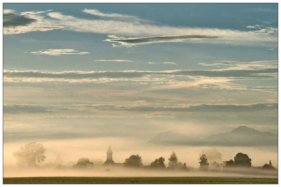 Morgennebel by Günter Lange