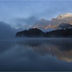 Morgennebel im Engadin