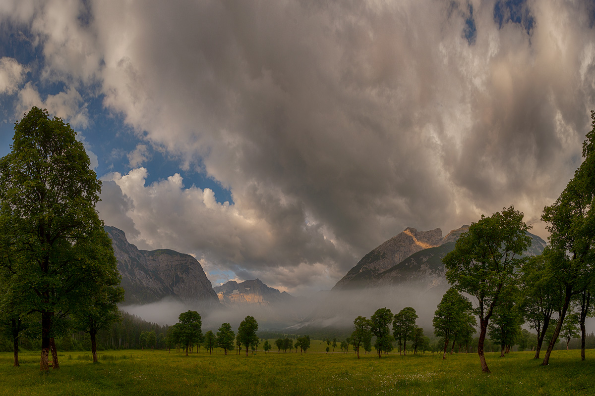 Morgennebel im Karwendel