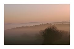 Morgennebel im Kraichgau