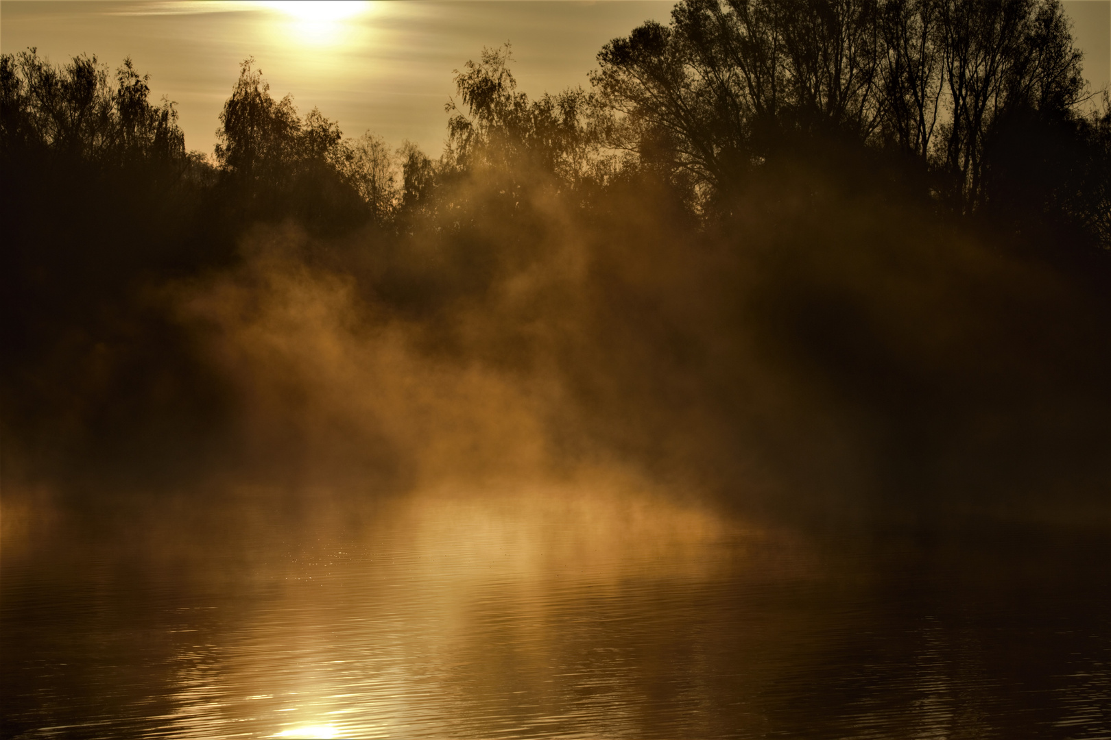 Morgennebel im Oktober