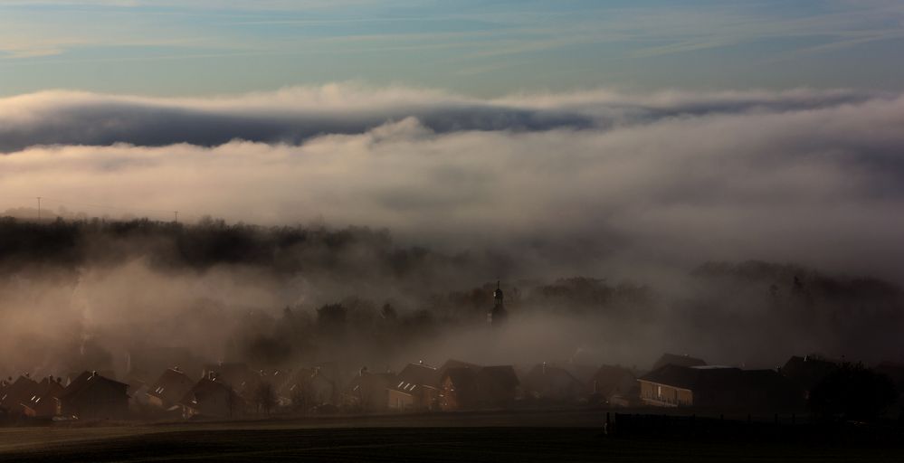 Morgennebel im Saaletal von Fotoshorty 