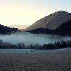 Morgennebel im Tal,