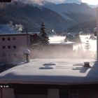 Morgennebel in Davos