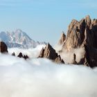 Morgennebel in den Dolomiten