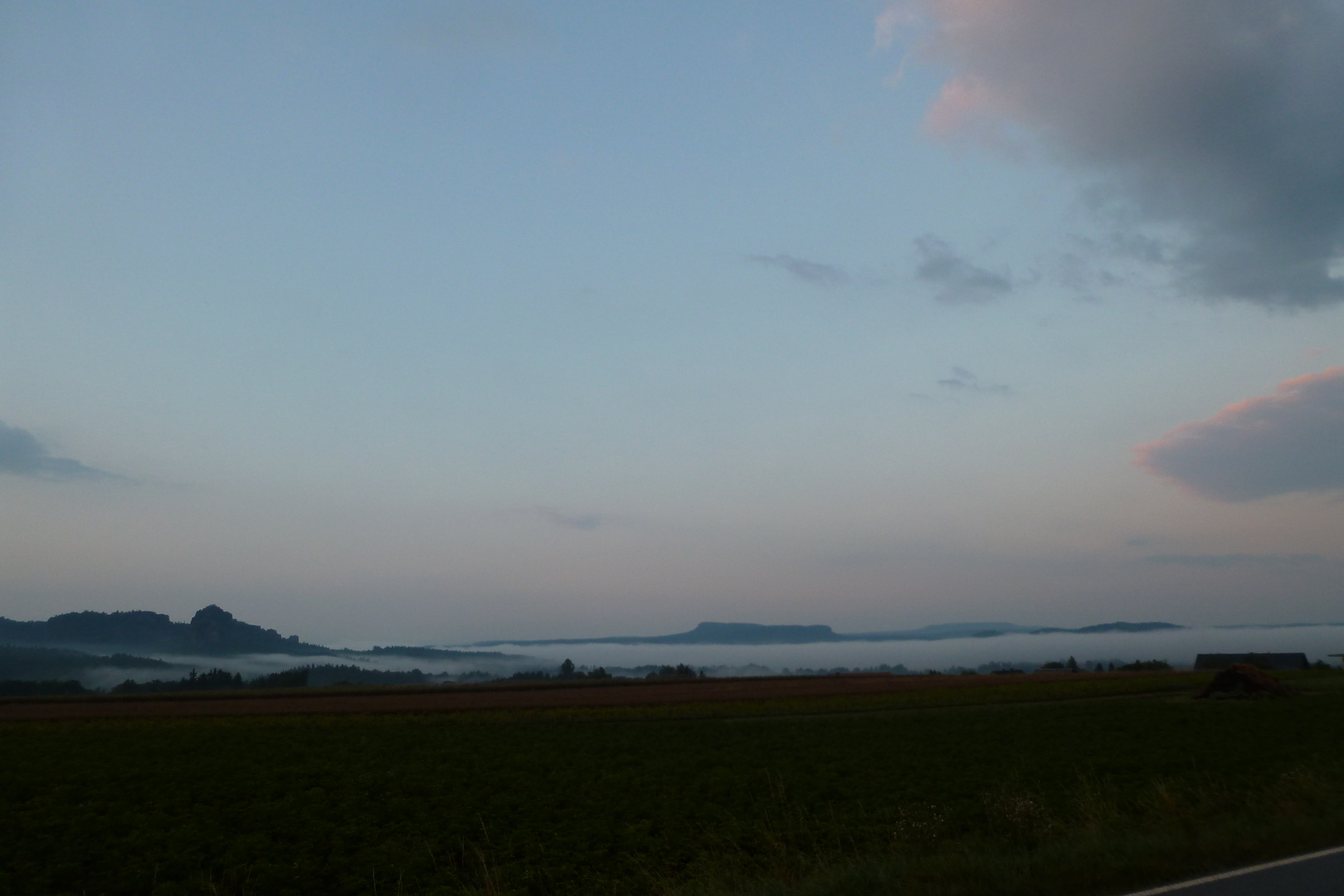 Morgennebel in der Sächs. Schweiz