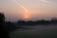 Morgennebel in England