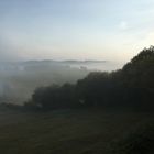 Morgennebel in Frankreich