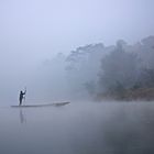 Morgennebel in Sauraha / Nepal