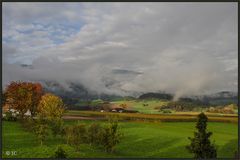 MORGENNEBEL IN SÜDTIROL