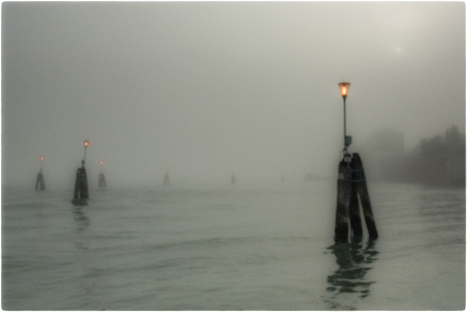 Morgennebel in Venedig