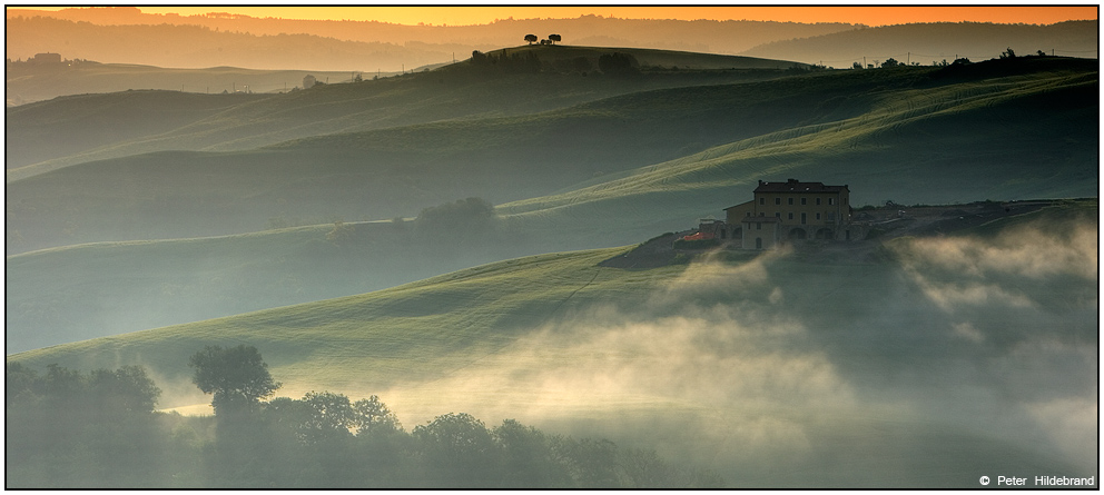 Morgennebel nach Sonnenaufgang