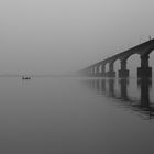 Morgennebel über dem Brahmaputra