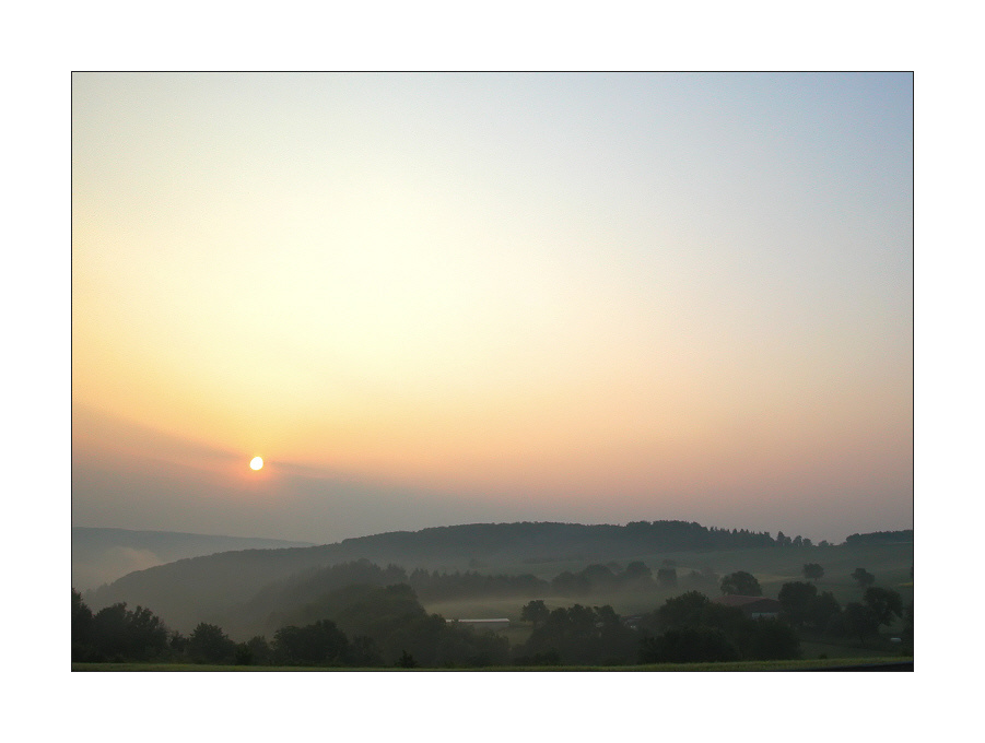 Morgennebel über dem Odenwald (reload)