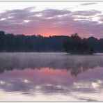 Morgennebel über dem See...