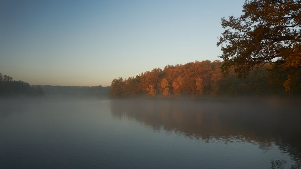 über dem Teich Foto & Bild landschaft, bach, fluss & see