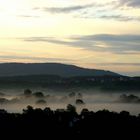 Morgennebel über dem Wiesenttal