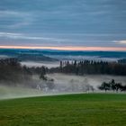 Morgennebel über dem Wildenburger Land