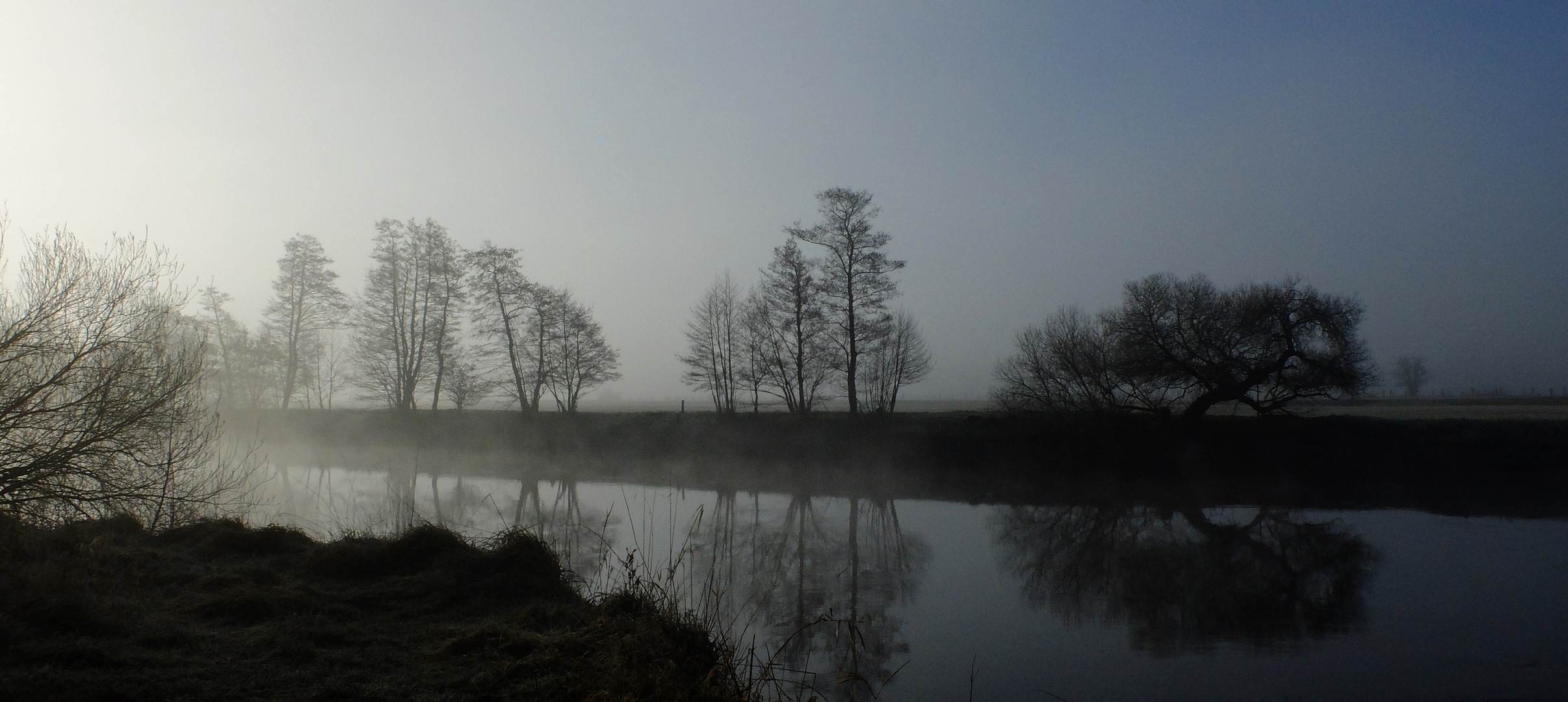 Morgennebel über der Aller