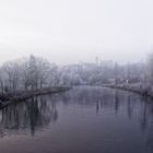 Morgennebel über der Loisach