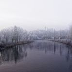 Morgennebel über der Loisach