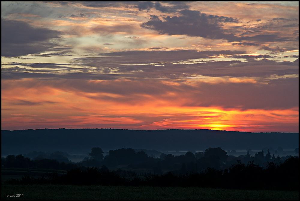 Morgennebel über der Oder...