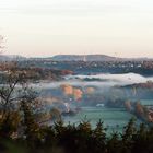 Morgennebel über der Soers in Aachen