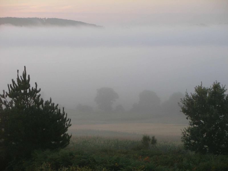 Morgennebel über der Vilaine