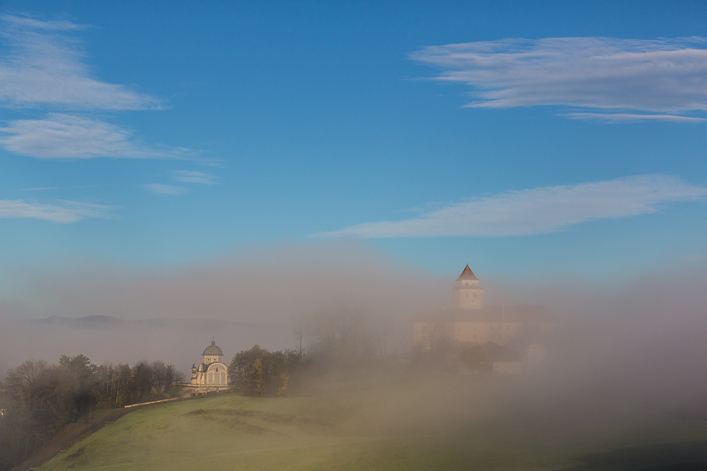 Morgennebel über Ehrenhausen