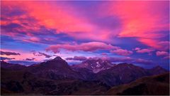 Morgenpanorama Lechtaler Alpen