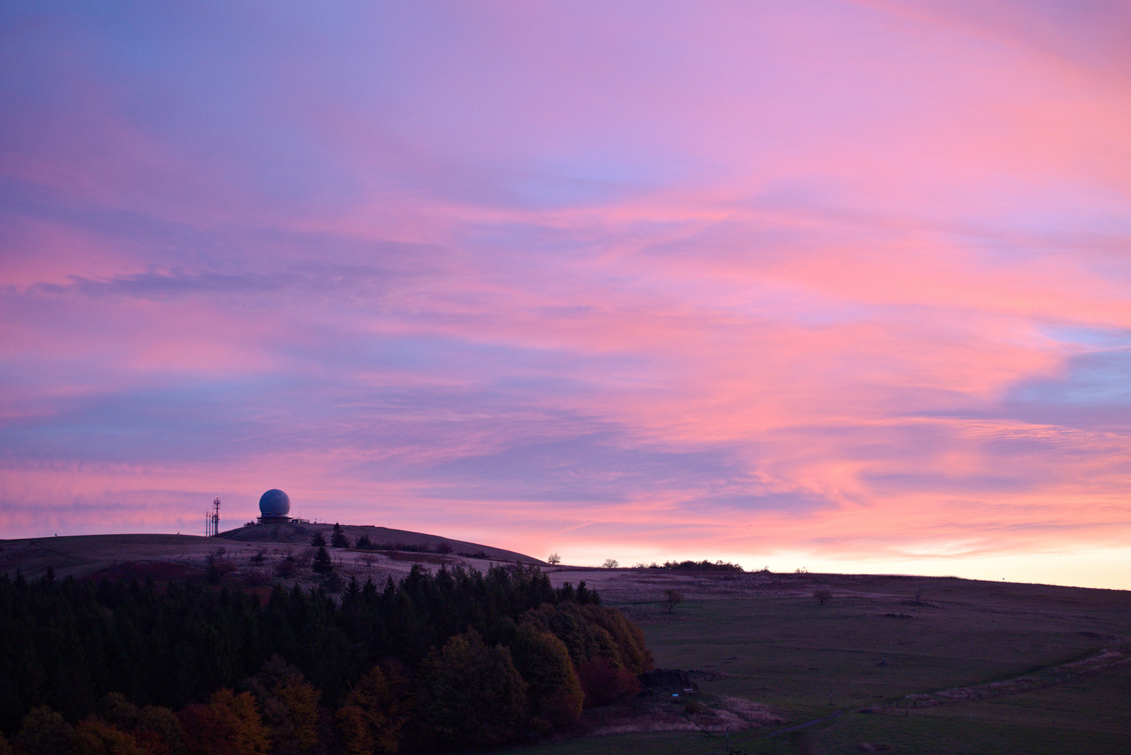 Morgenröte auf dem Pferdskopf