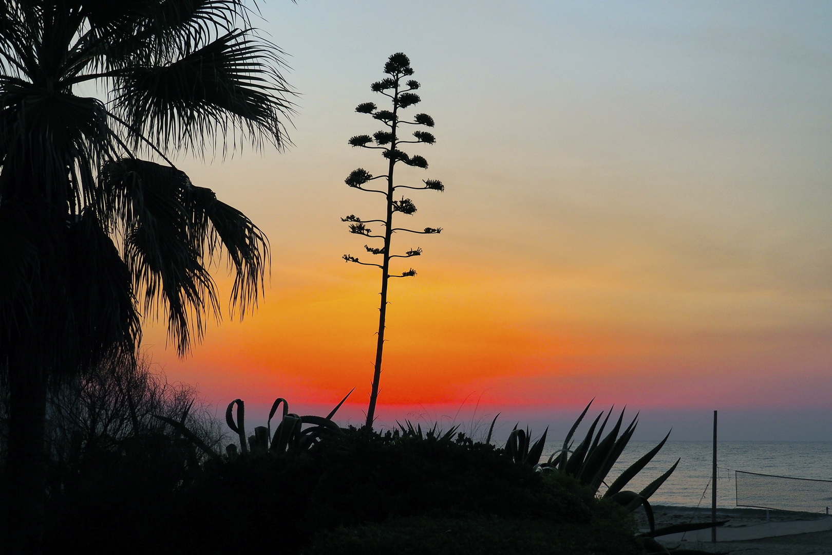 Morgenröte auf Sardinien