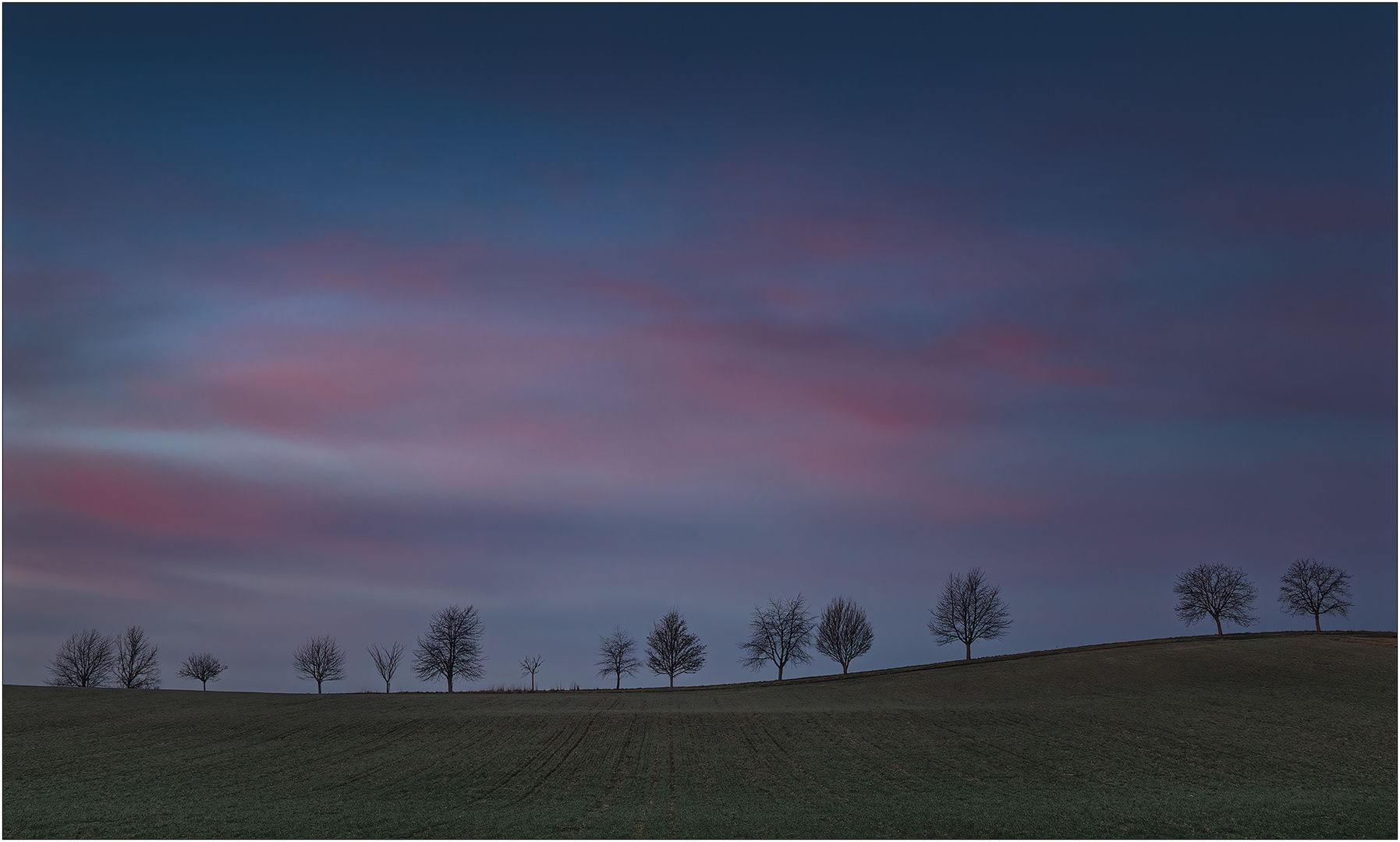 **Morgenröte im Kraichgau**