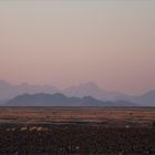 Morgenröte über der Namib