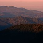 Morgenröte über der Rheinebene