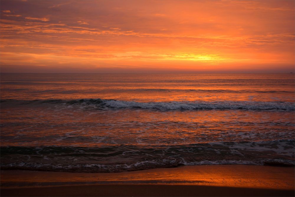 Morgenrot / 7:42 Uhr