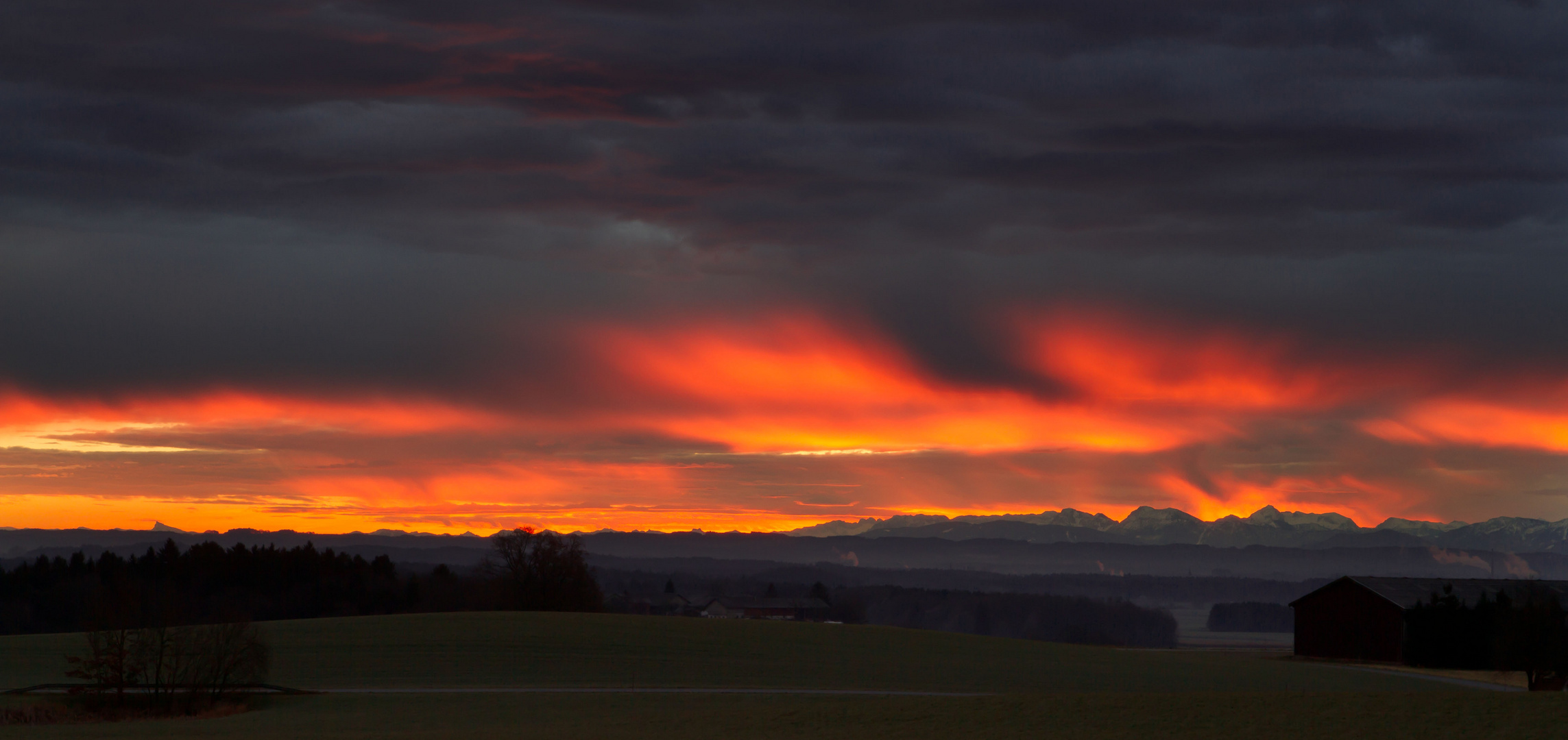 Morgenrot am 4. Advent