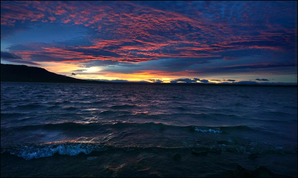 Morgenrot am Laugarvatn