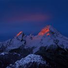 Morgenrot am Watzmann