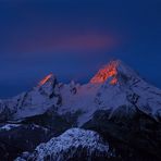 Morgenrot am Watzmann